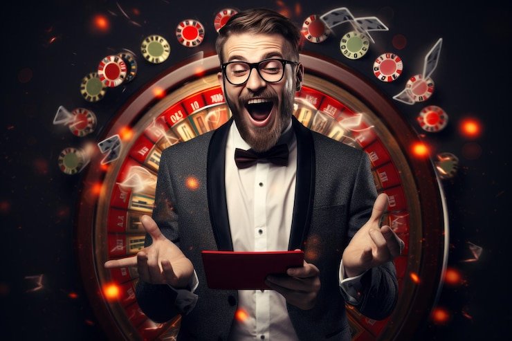 Ilustrasi sistem keamanan dan enkripsi digital yang melindungi data pengguna platform